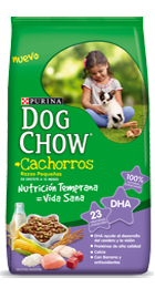 Alimentos Premium - Dog Chow cachorros razas pequeñas 21kg